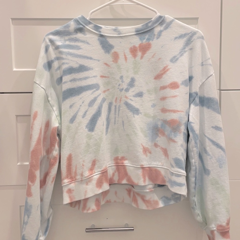 Z SUPPLY Tie-dye crew neck